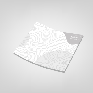Table Mat - 1 or 2 Color (Glossy 90gsm)