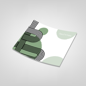 Table Mat - 1 or 2 Color (Wood free 100gsm)