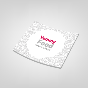 Table Mat - 1 or 2 Color (Wood free 80gsm)