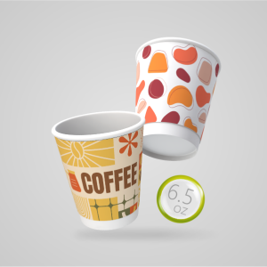 Paper Cup 6.5oz (190cc) - Double Wall