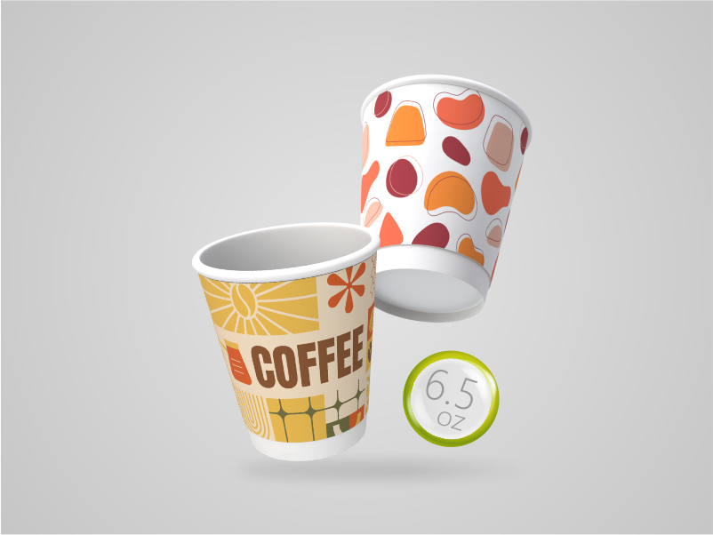 Paper Cup 6.5oz (190cc) - Double Wall